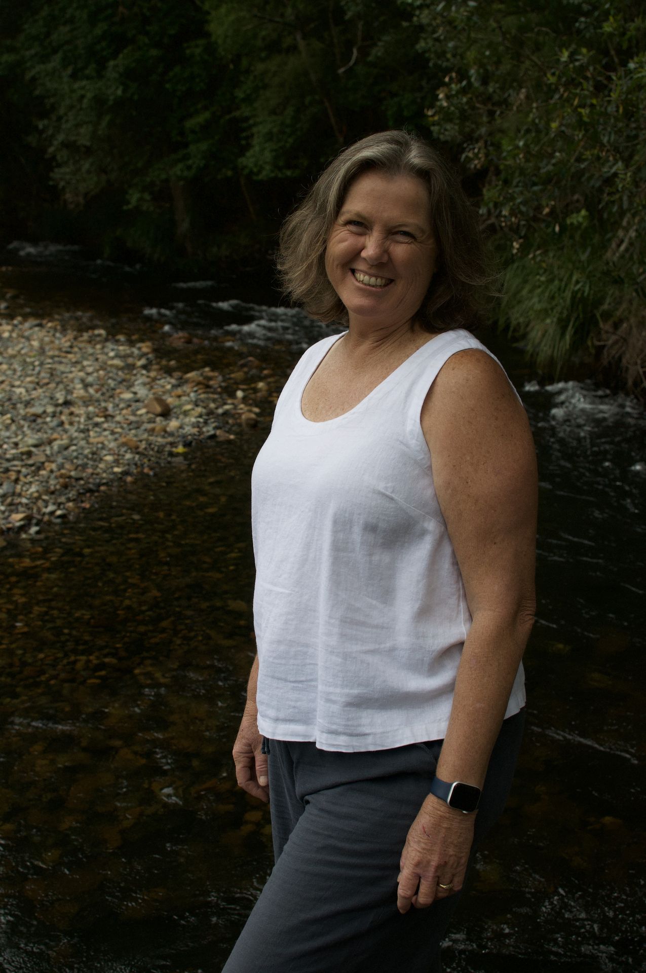 Desley Bailey posing for camera